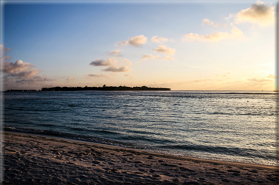 foto Alba e tramonto alle isole Maldive